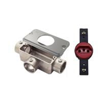 Condulete T+Tampa 1 Mod Losangular Wetzel+Tomada Transmóbil