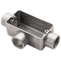 Condulete Tipo T 1/2" Fixo Tramontina com Rosca BSP - Sem Tampa e Sem Pintura Condulete Tipo T 1/2" Fixo Tramontina com Rosca BSP - Sem Tampa e Sem Pintura