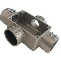 Condulete Tipo X 3 Polegadas Em Alumínio Sem Rosca Sieg Parafusos Inclusos