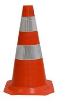 Cone 50cm borracha refl br/lr Cone 50cm borracha refl br/lr