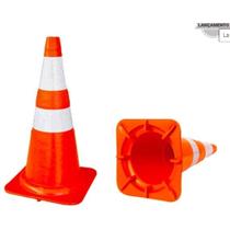 Cone 75 Cm laranja Flexível Sinalização E Trânsito nbr 15071 Cone 75 Cm laranja Flexível Sinalização E Trânsito nbr 15071