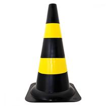 Cone Amarelo/Preto 50Cm Pq Delta