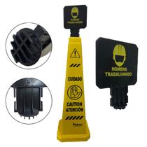 Cone bralimpia cuidado homens trabalhando sinalizaçao Cone bralimpia cuidado homens trabalhando sinalizaçao