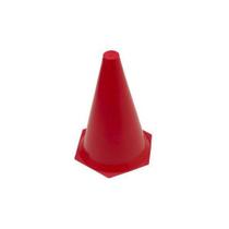 Cone cemar de sinalização 23cm - vermelho - un