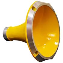 Cone Corneta Curto Amarelo Rosca Drive D250x D250 Trio Jbl