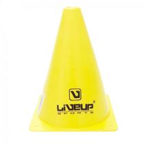 Cone de Agilidade 18 Cm para Demarcacao com Amarelo Liveup Liveup Sports