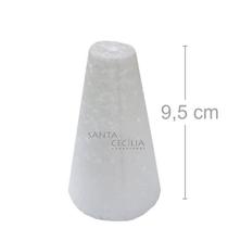Cone de Isopor 9,5 cm para Artesanato, Decoração e Trabalhos Escolares