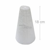 Cone de Isopor para Artesanato e Decoração 18 cm