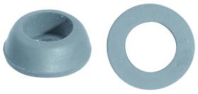 Cone de lavadora tipo D Danco de 3/8 polegadas de borracha, pacote com 5