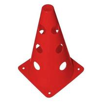 Cone de Marcação Poker c 12 Furos p Treinos - Vermelho Cone de Marcação Poker c 12 Furos p Treinos - Vermelho