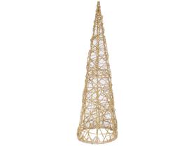 Cone de Natal Ouro 26cm 1019302 Cromus