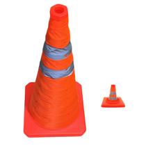 Cone de Obra Retratil Viario Segurança Estrada Dobravel Pratico Estacionamento Sinalizador Portatil Balizador Rodovia Cone de Obra Retratil Viario Segurança Estrada Dobravel Pratico Estacionamento Sinalizador Portatil Balizador Rodovia