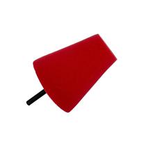 Cone de Polimento de Rodas e Cantos 8cm(eixo 06cm)- Macio