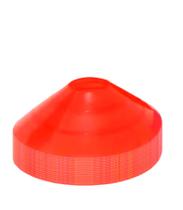 Cone Demarcatório Chapéu Chinês cor Vermelho Kit c/ 20 unds