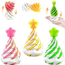 Cone espiral Fidget Toy Bigted impresso em 3D para alívio do estresse