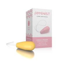 Cone para Pompoarismo Feminist Amarelo - 32 g - A Sós