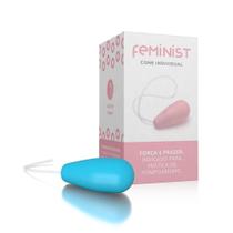 Cone para Pompoarismo Feminist Azul - 70 g - A Sós