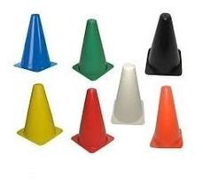 Cone Pvc 20cm Esportivo Caixa 25pç (escolher 1 Cor Desejada)