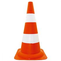 Cone Rigido Prosafety Plastico Laranja/Branco 50Cm Wps1914