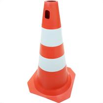 Cone Sinalizacao Plastcor 75Cm Laranja/Branco