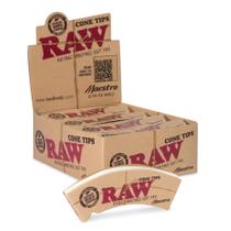 Cone Tips RAW Maestro Full Box 768 Tips Papel texturizado mais macio Cone Tips RAW Maestro Full Box 768 Tips Papel texturizado mais macio
