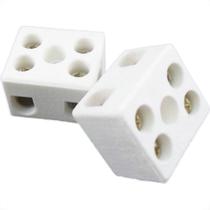 Conec Interneed Porcelana 06Mm Bif - Kit C/10 Unidades