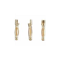Conect. gold bullet male 2mm gpmm3110