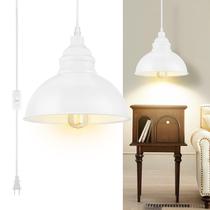 Conecte a luz pendente SoodMi 15FT Hanging com interruptor liga/desliga