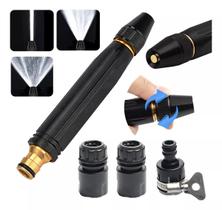 Conecte e Limpe sem Esforço: Bico Engate Rápido Alta Pressão Mangueira Conector 3 em 1 Conecte e Limpe sem Esforço: Bico Engate Rápido Alta Pressão Mangueira Conector 3 em 1