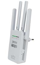 Conecte-se com confiança com o Repetidor Wi-Fi 2800m 4 Antenas Amplificador de Sinal!