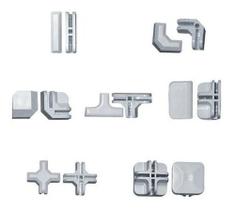 Conectivo Conector Branco Balcão Vidro Ou Aramado 20 Peças