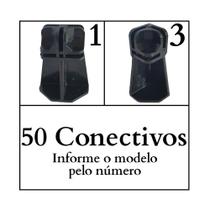 Conectivo Conector Para Balcão De Vidro 50 Conectivo +14 Pés - Modulodi