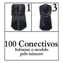 Conectivo Pé 02 Modelos Balcão De Vidro E Aramado 100 Un