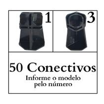 Conectivo Pé 02 Modelos Balcão De Vidro E Aramado 50 Un - Modulodi