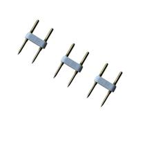 Conector 2 pinos para mangueira led 8mm - 5 unidades