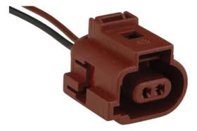 Conector 2 Vias Aux Compressor Ar Cond Eletrovalvula Vw Fox