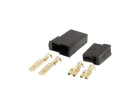 Conector 2 Vias C/ Terminais - Pct C/ 10