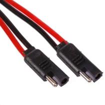 Conector 2 Vias Com Fio 2,5mm Chicote Plug P Caixa e Farol