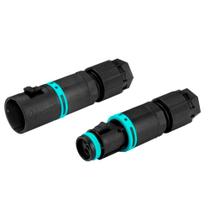 Conector 2 Vias Macho E Fêmea - Techno Thb.381 - Kit Com 5