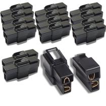 Conector 2 Vias Quadrado Binocular Som Automoti. 14 Unidades Conector 2 Vias Quadrado Binocular Som Automoti. 14 Unidades