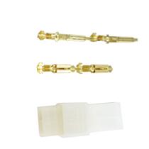 Conector 2 vias Rainha ETE7542 com Terminais - Cód.245 Conector 2 vias Rainha ETE7542 com Terminais - Cód.245