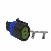Conector 2 Vias Sensor Temperatura ETE6745 Corsa - Cód.9124 Conector 2 Vias Sensor Temperatura ETE6745 Corsa - Cód.9124