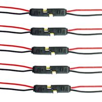 Conector 2 Vias Technoise Fio 1,5mm - Pacote Com 5 Peças