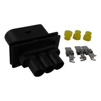Conector 3 Vias ETE8711 Eletroventilador VW Fox - Cód.7244