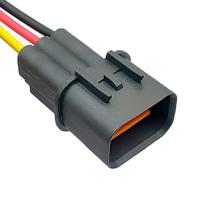 Conector 3 Vias Macho Bomba Injetora Mitsubishi L200 Pajero