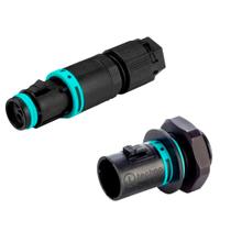 Conector 3 Vias Par Para Painel - Techno Thb.381 - Kit Com 5