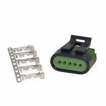 Conector 5 Vias ETE4655 Bobina Smart Fueltech - Cód.9212 Conector 5 Vias ETE4655 Bobina Smart Fueltech - Cód.9212