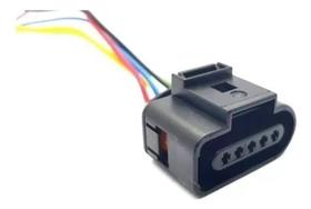 Conector 5 Vias, Fluxo Ar Audi A6 Bbna Ignição Passat E Audi