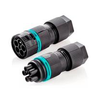 Conector 5 Vias Macho E Fêmea - Techno Thb.387 - Kit Com 5