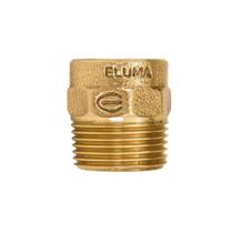 Conector 604RM 22 x 3/4 Bronze - Eluma Conector 604RM 22 x 3/4 Bronze - Eluma